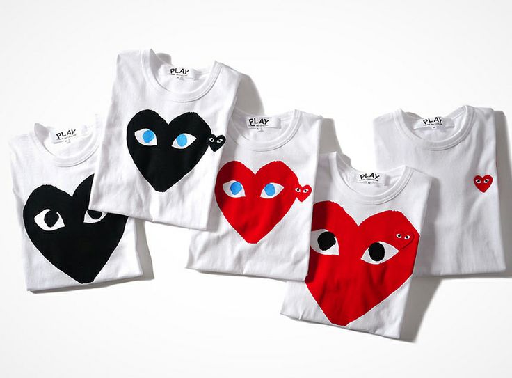 CDG PLAY heart