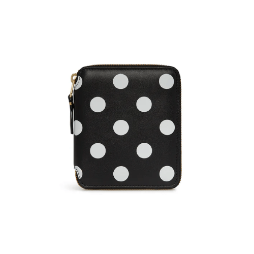 CDG-Wallet-Polka-Dots-Printed-Full-Zip-Around-Wallet-Black-SA2100PD.png