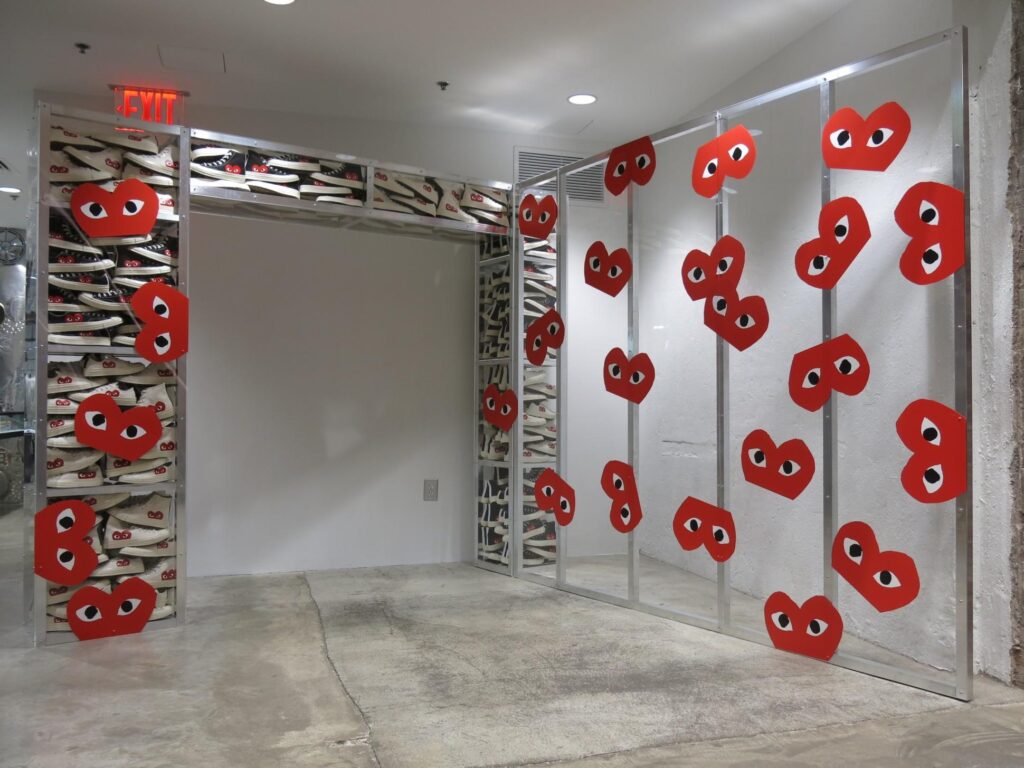 Comme des Garcons Paris fashion week converse